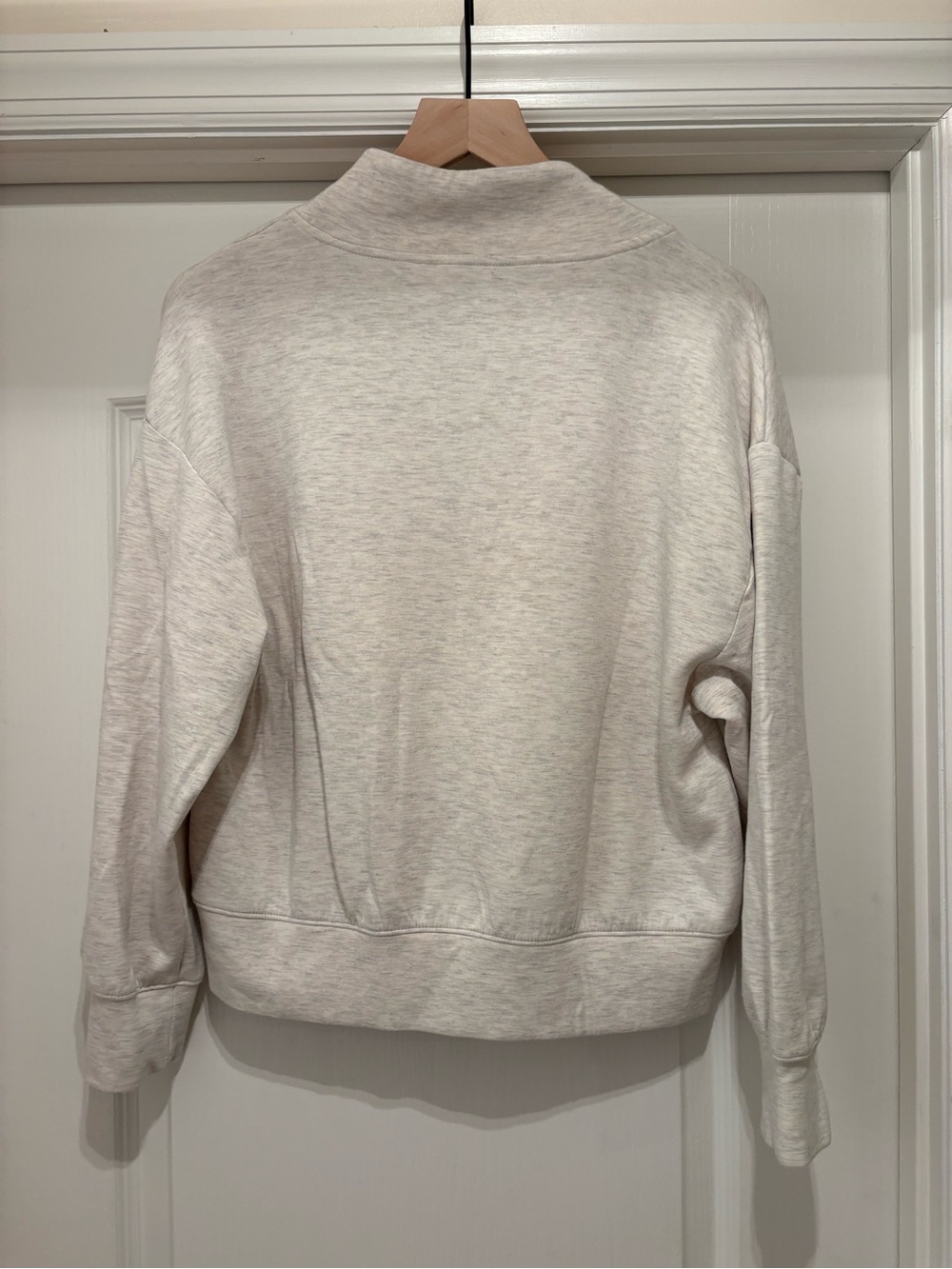 Women’s Lou & Grey (Loft) scubasoft half zip sweatshirt size M - Picture 7 of 7